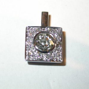 Pendentif diamants