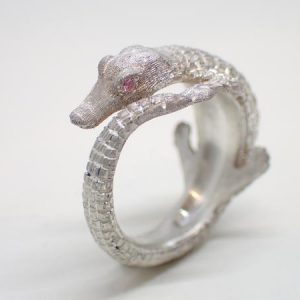 Bague Crocodile