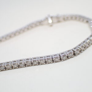 Bracelet riviere diamants brillants