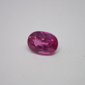 Saphir rose 3,21 carats